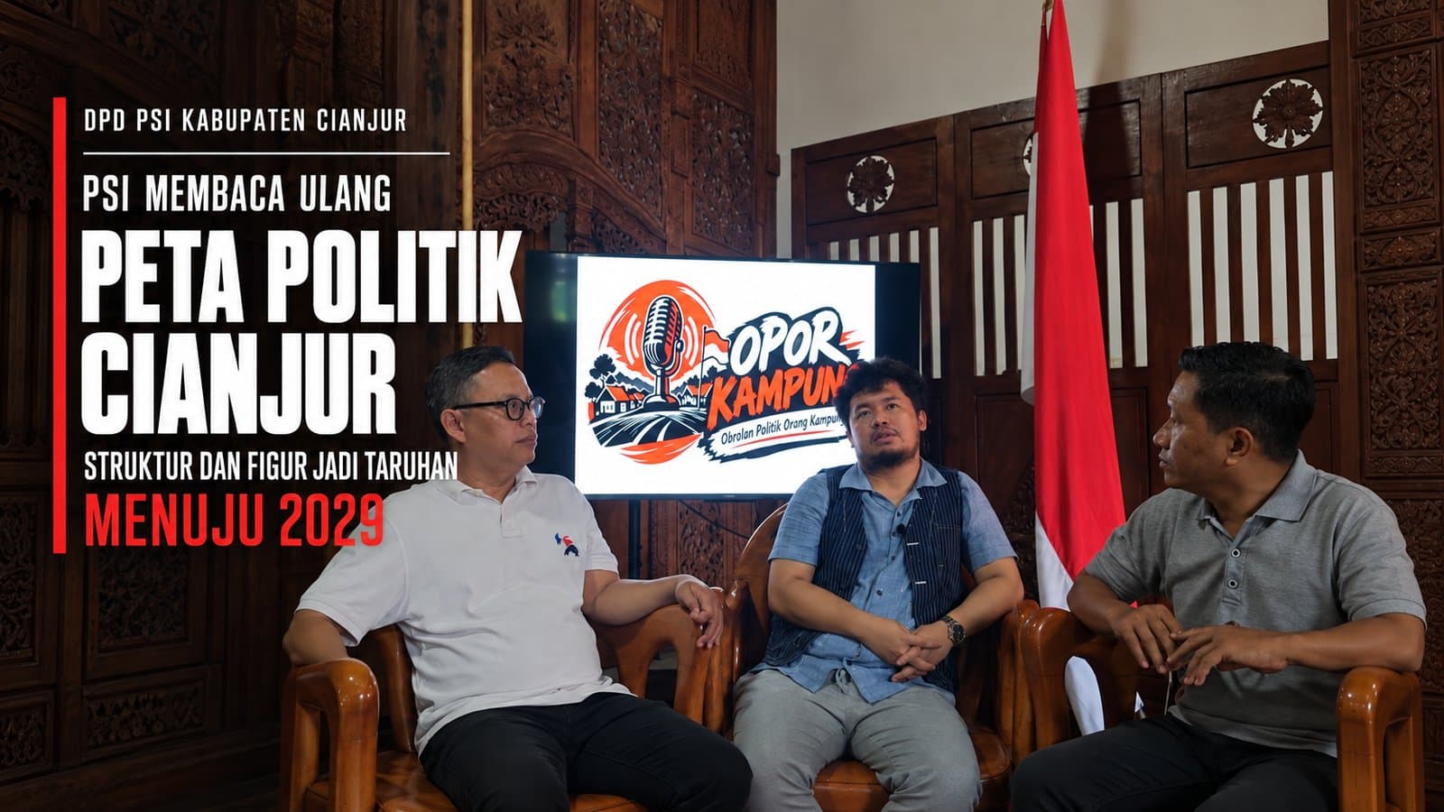 PSI Membaca Ulang Peta Politik Cianjur, Struktur dan Figur Jadi Taruhan Menuju 2029